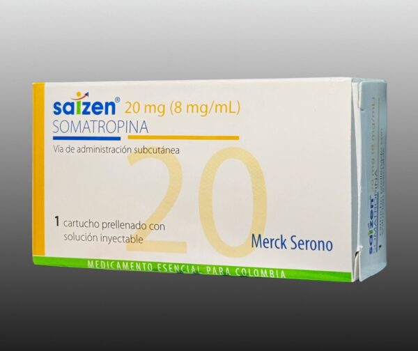 SAIZEN 60 UI MERCK SERONO SOMATROPINA