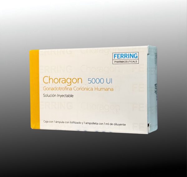 CHORAGON 5000 UI FERRING GONADOTROPINA - Imagen 2