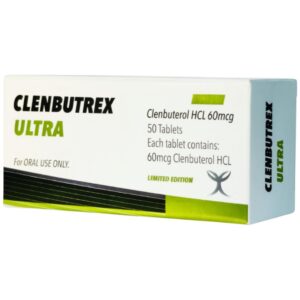 CLENBUTREX ULTRA 60 MCG CLEMBUTEROL XT LABS
