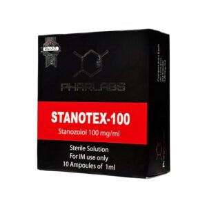 STANOTEX 100 MG 10 AMP/1 ML STANOZOLOL WINSTROL PHAR LABS SILVER