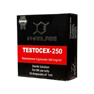 TESTOCEX 250 MG 10 AMP/ 1 ML TESTO CIPIONATO PHAR LABS SILVER