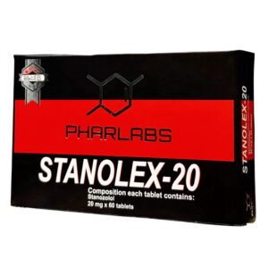 STANOPLEX 20 MG 60 TABS STANOZOLOL WINSTROL PHAR LABS SILVER