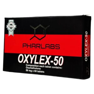 OXYLEX 50 MG 60 TABS OXIMETALONA PHAR LABS SILVER