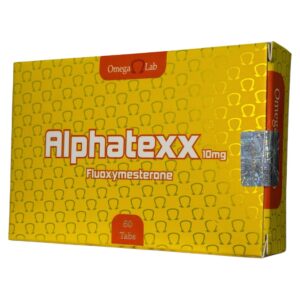 ALPHATEXX 10 MG 60 TABS HALOTESTIN FLUOXI OMEGA LABS