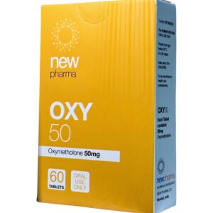 OXYMETALONA 50 MG 60 TABS OXIMETALONA NEW PHARMA