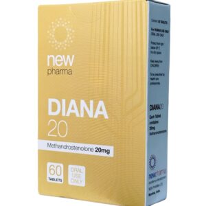 DIANABOL ORAL 20 MG 60 TABS METANDROSTENOLONA NEW PHARMA