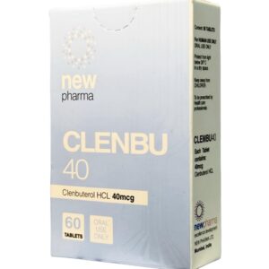 CLENBU 40 MCG 60 TABS CLEMBUTEROL NEW PHARMA