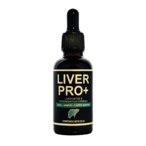 LIVER PRO + NAC 30 ML PROTECTOR HEPÁTICO GOLDEN MAX SPORTS