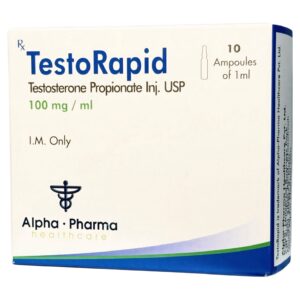 TESTORAPID 100 MG 10 AMP TESTOSTERONA PROPIONATO ALPHA PHARMA